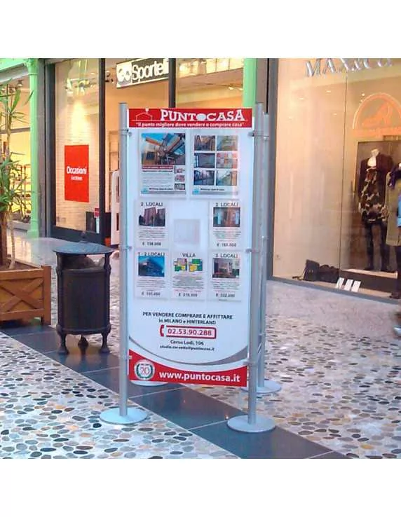 Espositori multimessaggio per esterni Espositori multimessaggio per esterni