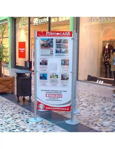 Espositori multimessaggio per esterni Espositori multimessaggio per esterni