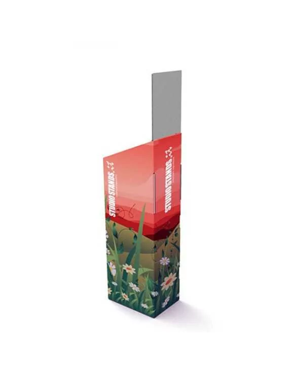 Porta cataloghi in cartone da pavimento Porta cataloghi in cartone da pavimento