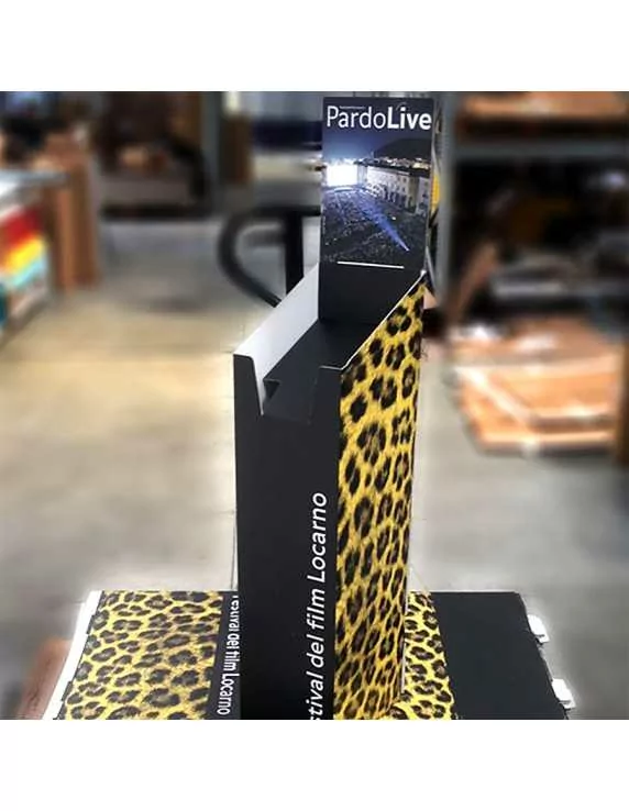 Cardboard catalog holder Cardboard catalog holder