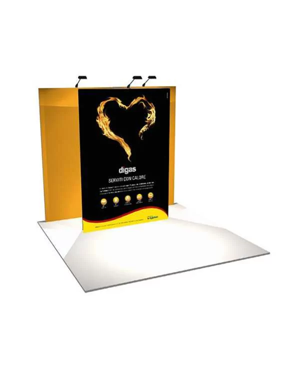 Pannelli per stand con tessuto elasticizzato Pannelli per stand con tessuto elasticizzato