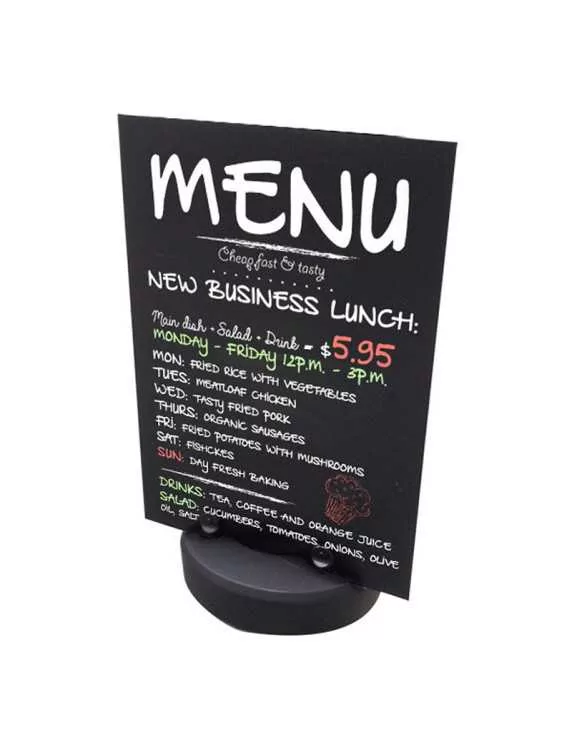 Lavagne a gesso per menu Lavagne a gesso per menu