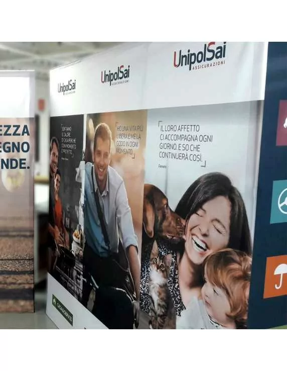 Pop up Tessile per stand Pop up Tessile per stand