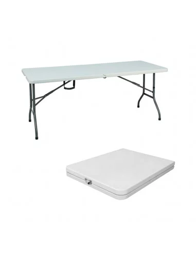 Tavolo Pieghevole Per Carta Da Parati 300x60x78 Cm - Leggero In Alluminio E MDF