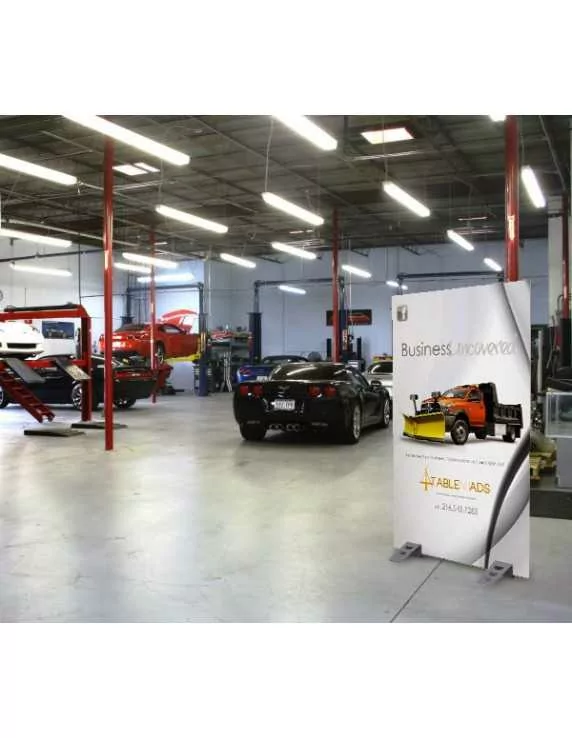 Pedestal for custom panels