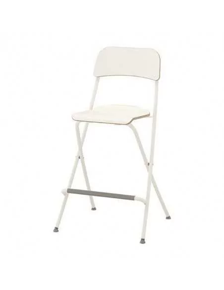 White foldable stool White foldable stool