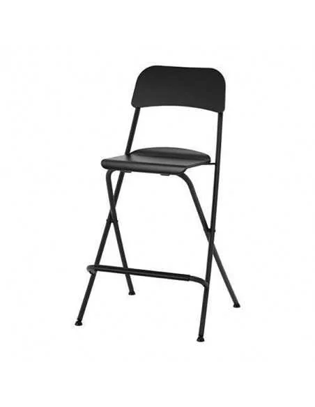 Black foldable stool Black foldable stool