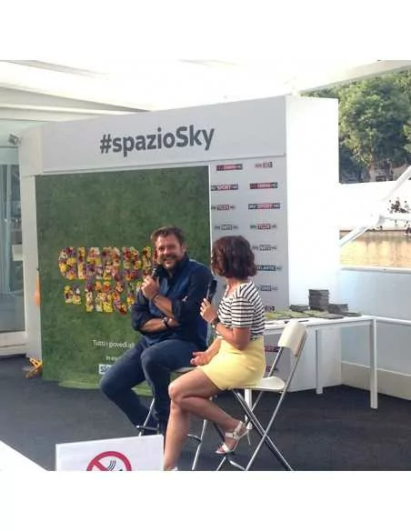 Sgabello richiudibile per eventi