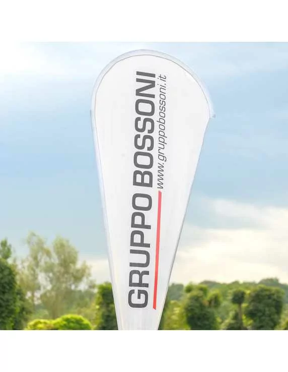 Deluxe drop-shaped flag outdoor Deluxe drop-shaped flag outdoor