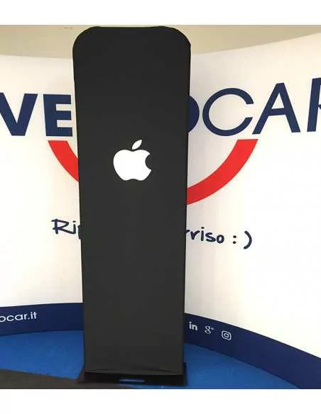 Totem customized with textile print