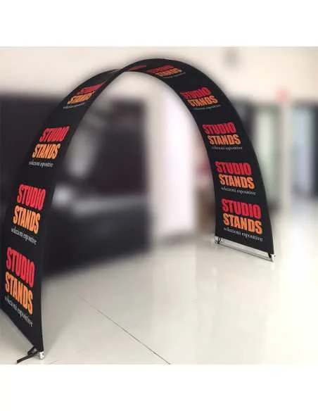 Quality check advertising arch