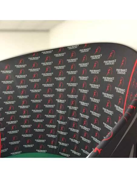 Stand Wave with textile print Stand Wave with textile print