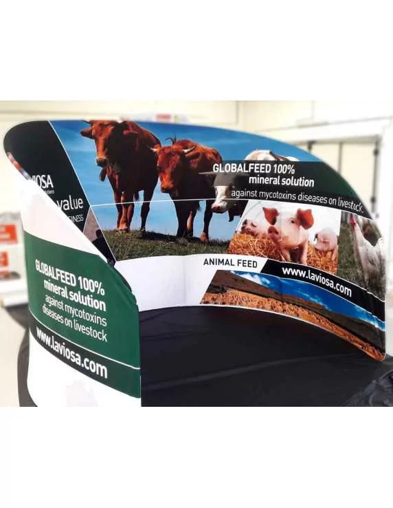 Customized curved stand Customized curved stand