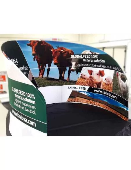 Customized curved stand Customized curved stand