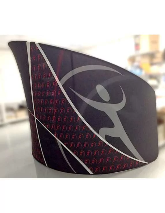 Stand with fabric print Stand with fabric print