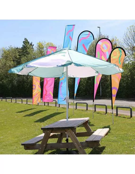 Ombrellone pubblicitario quadrato Ombrellone pubblicitario quadrato