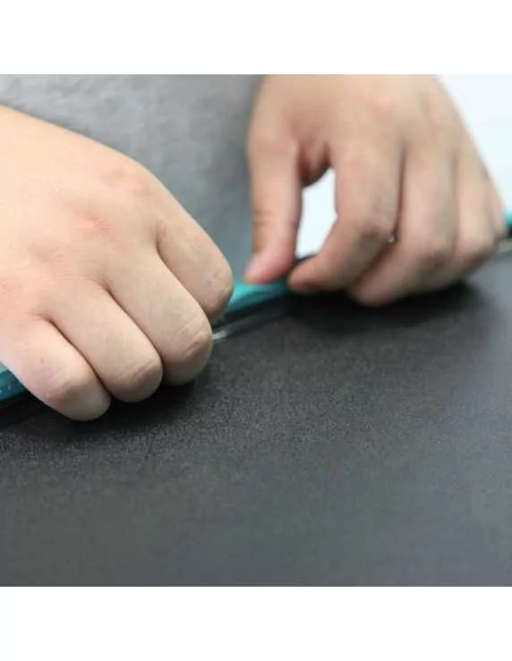 Applying the fabric print Applying the fabric print