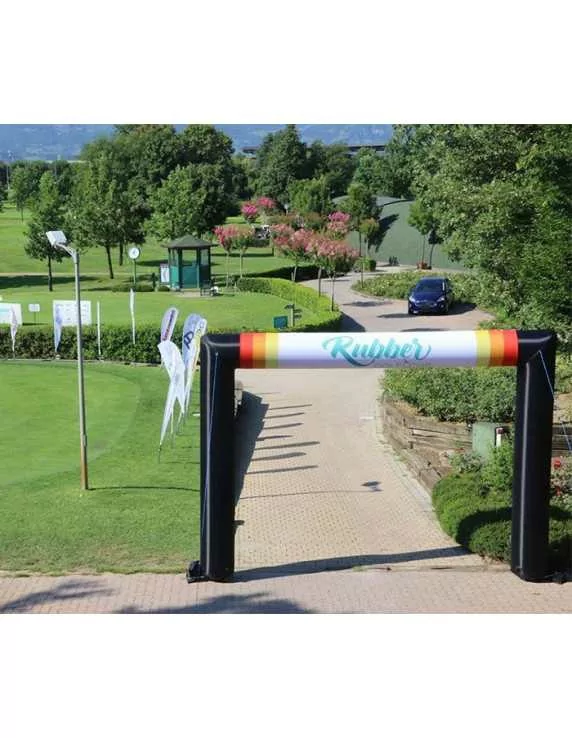 Inflatable arch for golf events Inflatable arch for golf events