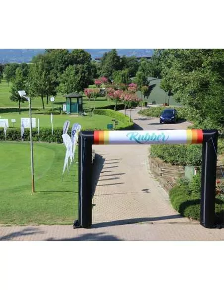 Inflatable arch for golf events Inflatable arch for golf events