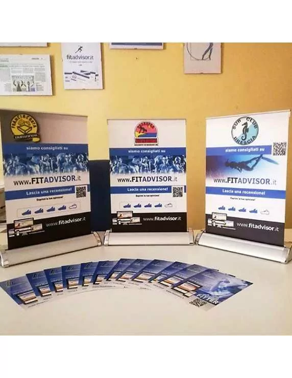 banner display da tavolo