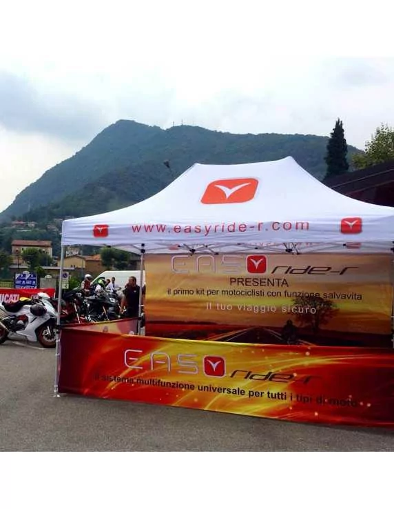 Portable gazebo for sport events Portable gazebo for sport events