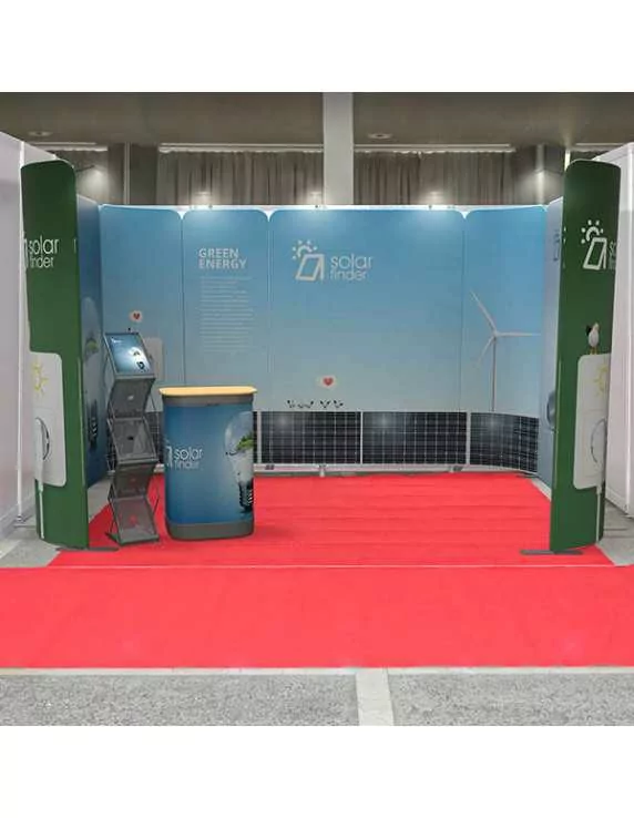 Magnetic advertising displays for stands Magnetic advertising displays for stands