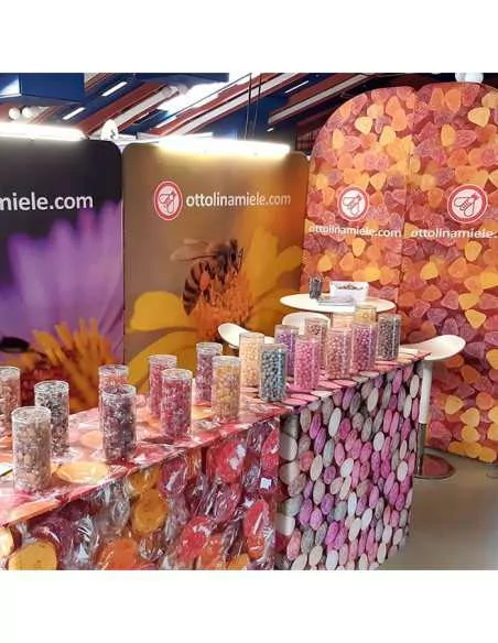 Stand backdrop wave mag