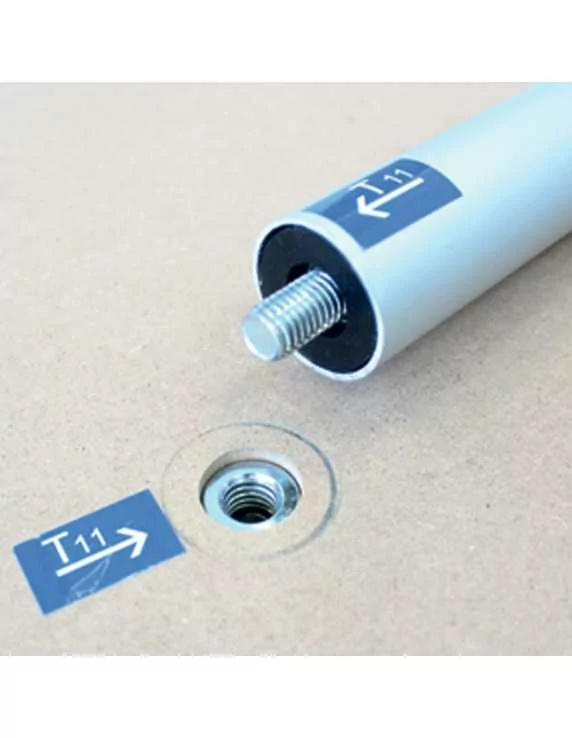 Detail of the desk structure Detail of the desk structure