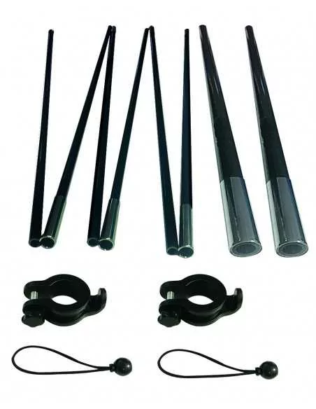 Arched flag structure Arched flag structure