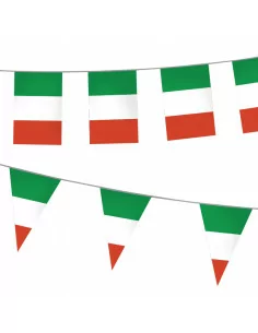 Row of flags - italian flag print