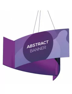 Personalized hanging with print on elastic fabric