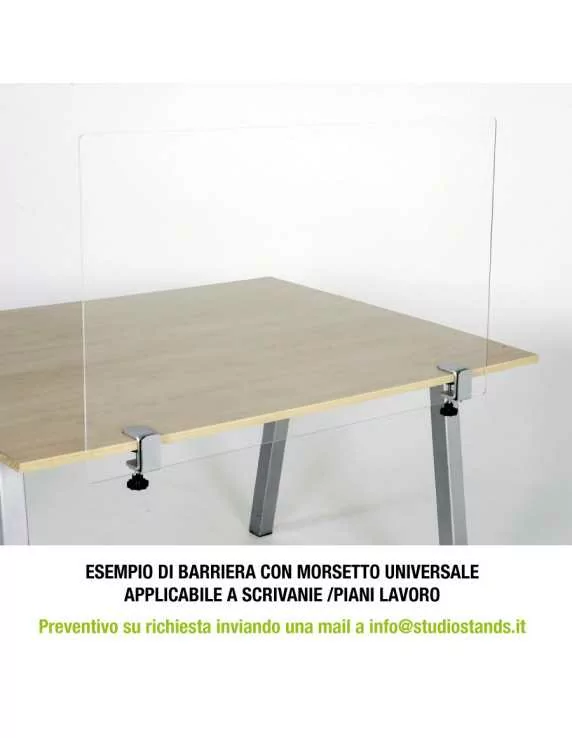 universal clamps for counter plex barriers universal clamps for counter plex barriers