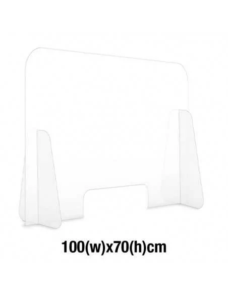 plexiglas anti droplet panel size 100x70cm plexiglas anti droplet panel size 100x70cm