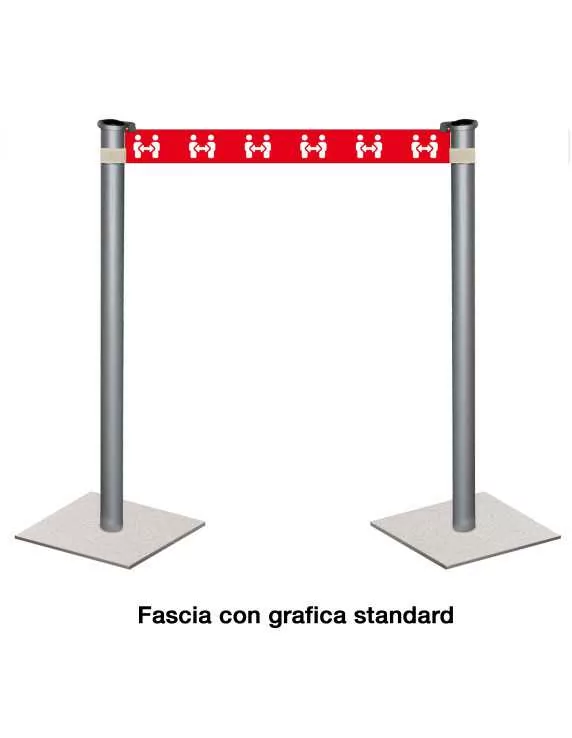 colonnine con nastro standard colonnine con nastro standard