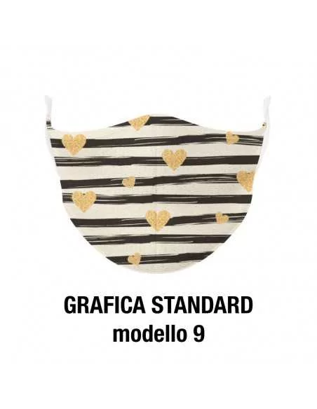 mascherina mask light - grafica standard 9 mascherina mask light - grafica standard 9