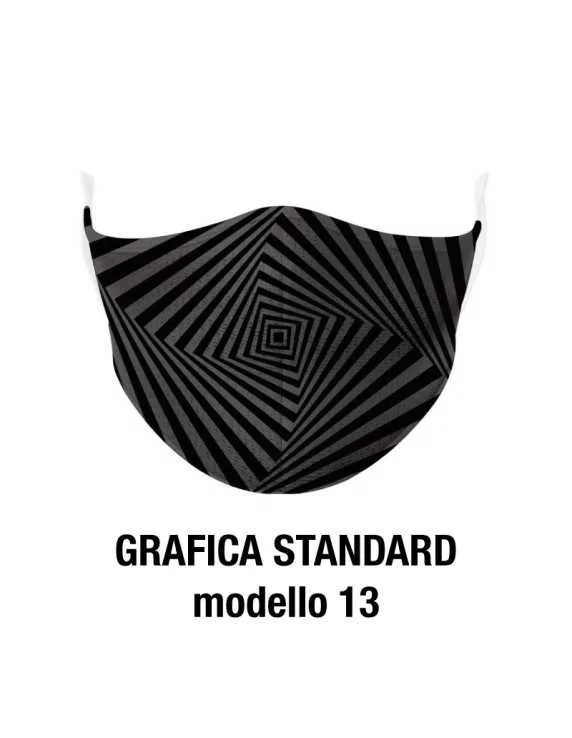 mascherina mask light - grafica standard 13 mascherina mask light - grafica standard 13