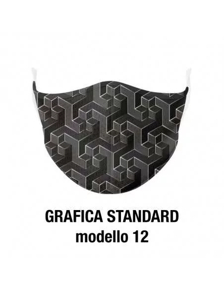 mascherina mask light - grafica standard 12 mascherina mask light - grafica standard 12