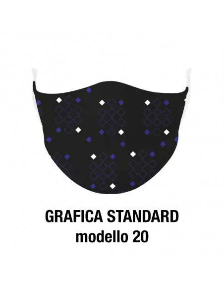 mascherina mask light - grafica standard 20 mascherina mask light - grafica standard 20
