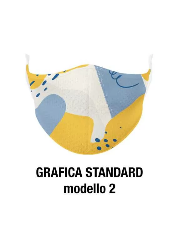 mascherina mask light - grafica standard 2 mascherina mask light - grafica standard 2