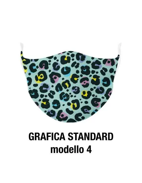 mascherina mask light - grafica standard 4 mascherina mask light - grafica standard 4