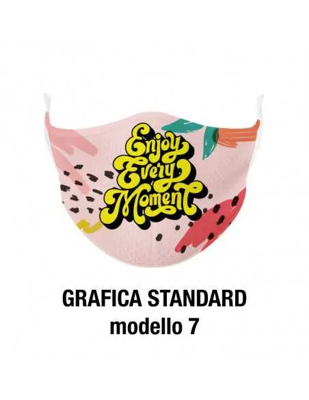 mascherina mask light - grafica standard 7 mascherina mask light - grafica standard 7