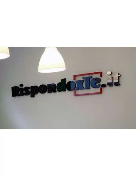 lettere sagomate 3d finishing verniciatura