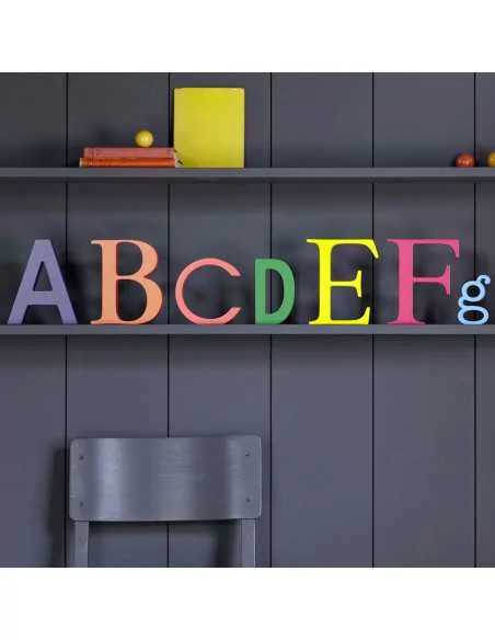 lettere sagomate 3d colorate