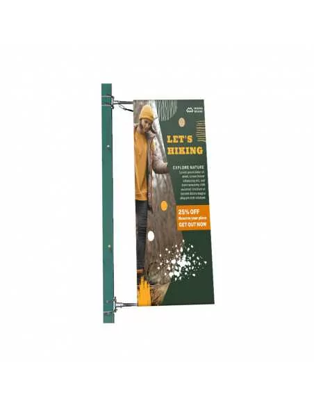 insegna a bandiera su palo insegna a bandiera su palo