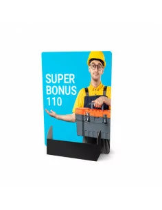 A4 cardboard display with...