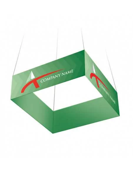 Square advertising hanger Square advertising hanger