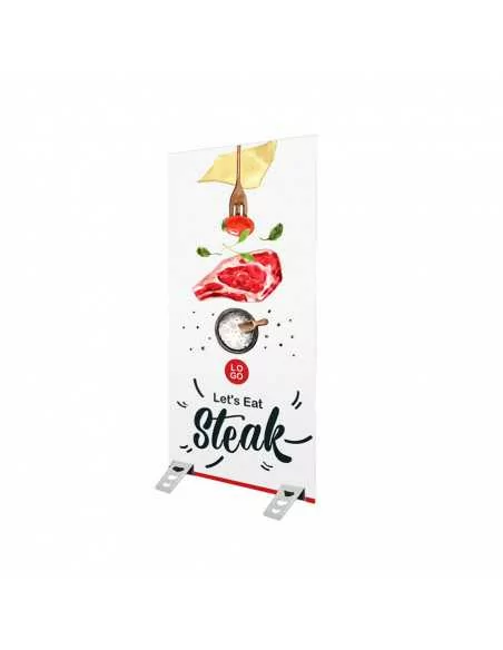 Pedestal for printed rigid panels