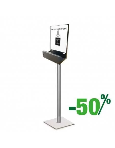 column equipped with metal pocket column equipped with metal pocket