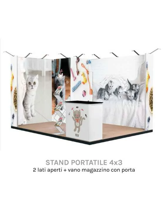 portable stand 4x3