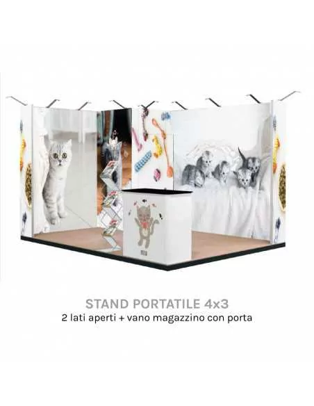 portable stand 4x3